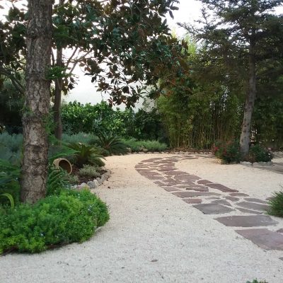 Jardín privado